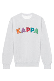 Kappa Kappa Gamma Stencil Crewneck Sweatshirt