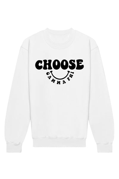 Gamma Phi Beta Choose Crewneck Sweatshirt
