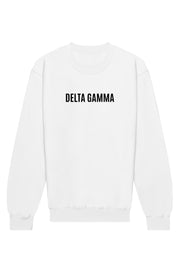Delta Gamma Warped Crewneck Sweatshirt