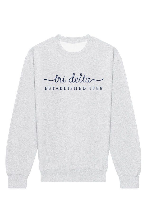 Delta Delta Delta Signature Crewneck Sweatshirt