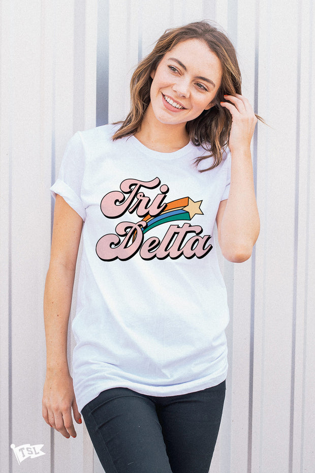 Delta Delta Delta Shooting Star Tee