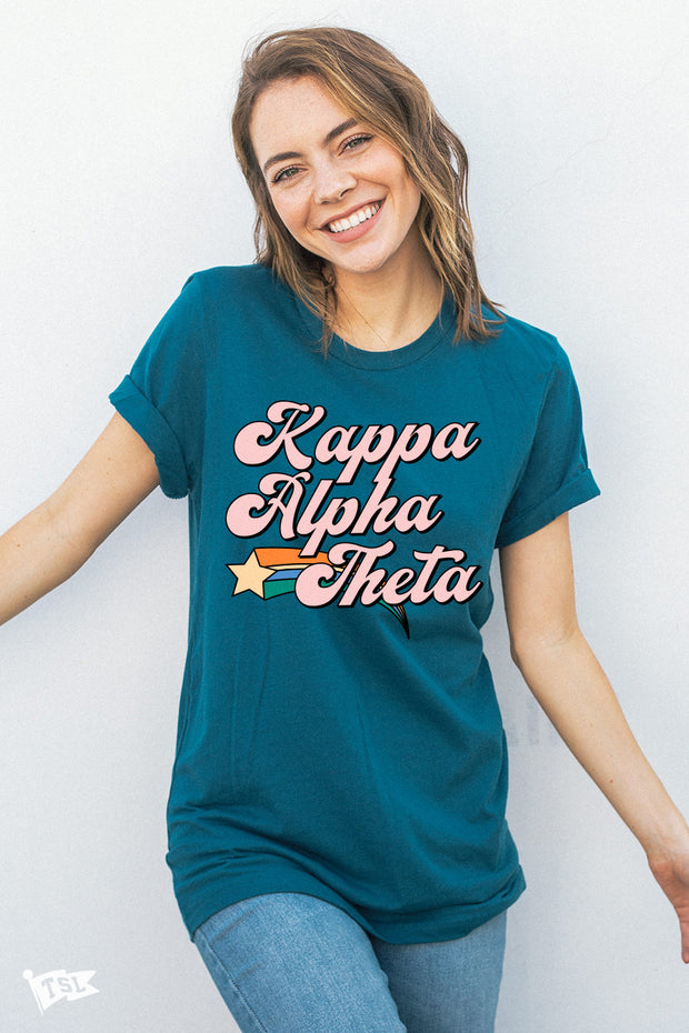 Kappa Alpha Theta Shooting Star Tee