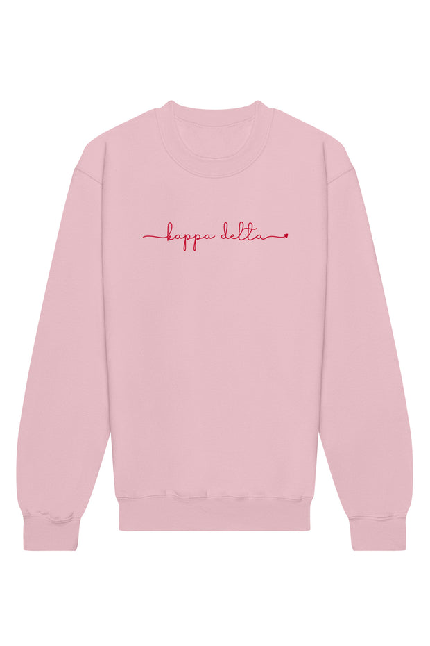 Kappa Delta New Signature Crewneck Sweatshirt