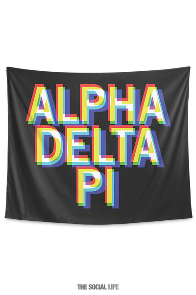 Alpha Delta Pi 3D Vision Tapestry