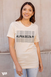 Alpha Delta Pi Endzone Tee