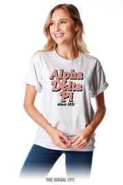 Alpha Delta Pi Jagger Tee