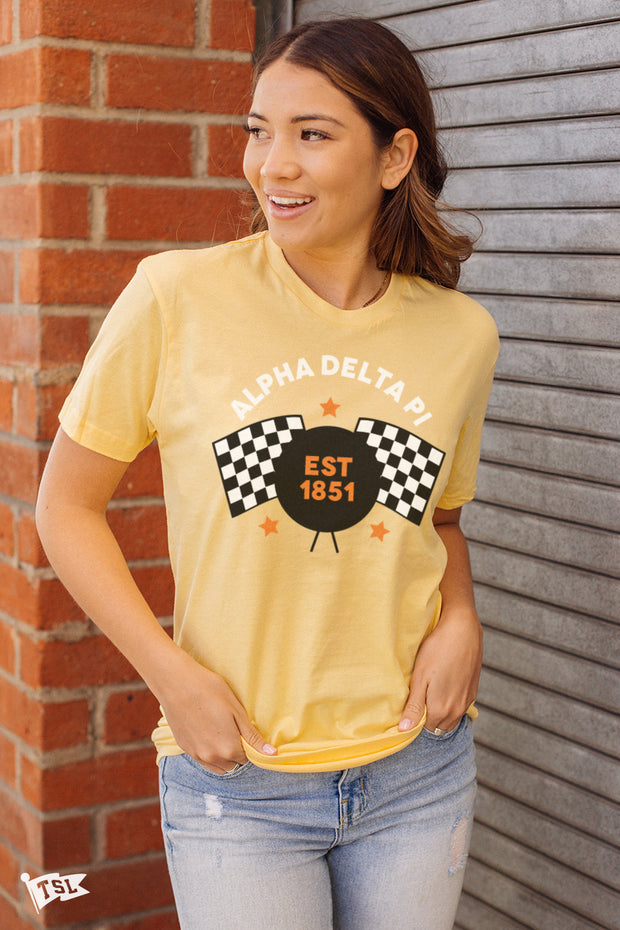 Alpha Delta Pi Speedway Tee