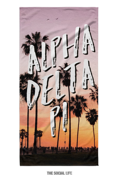 Alpha Delta Pi Venice Towel