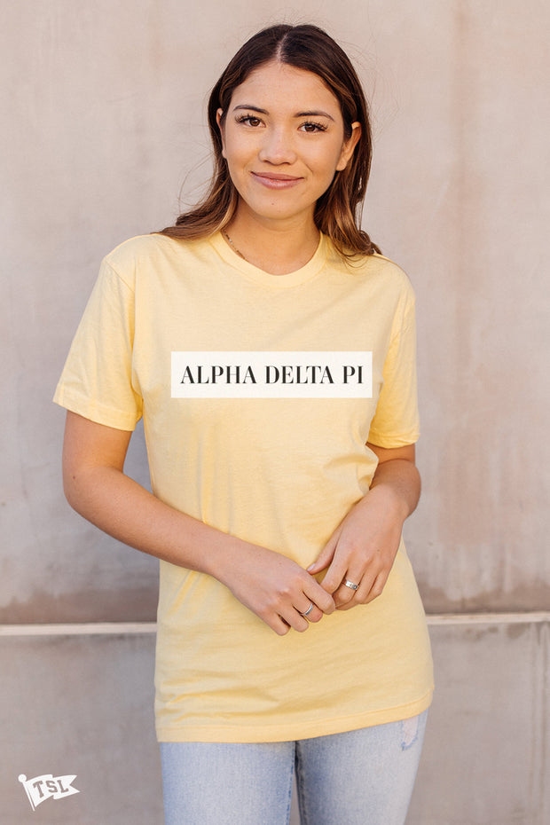 Alpha Delta Pi Vogue Tee