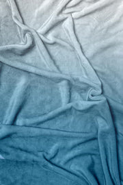 Alpha Delta Pi Ombre Velvet Plush Blanket