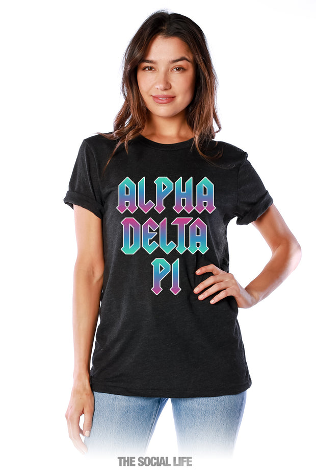 Alpha Delta Pi Rock n Roll Tee