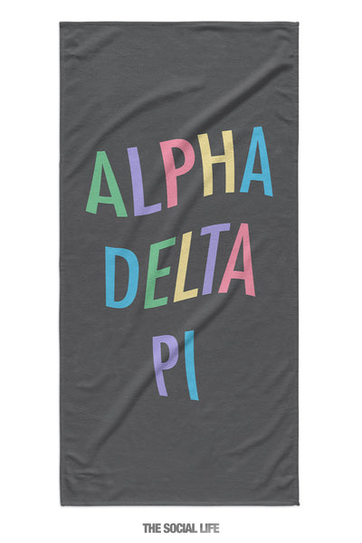 Alpha Delta Pi Turnt Towel