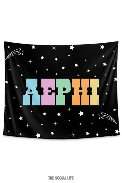 Alpha Epsilon Phi Howdy Tapestry