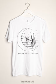 Alpha Epsilon Phi  Mojave Moon Tee
