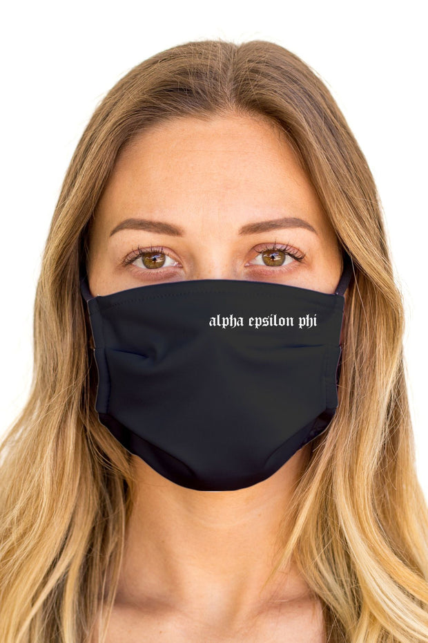 Alpha Epsilon Phi OG Mask (Anti-Microbial)