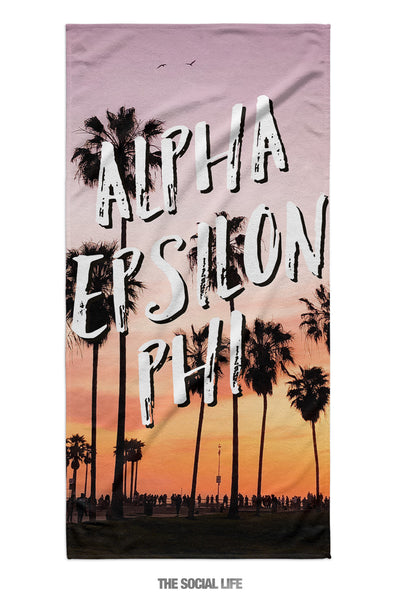 Alpha Epsilon Phi Venice Towel