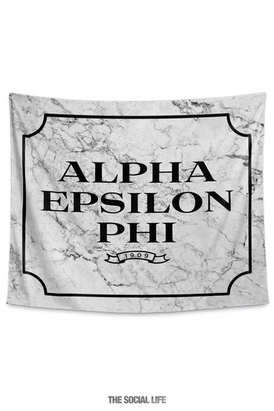 Alpha Epsilon Phi Milano Marble Tapestry
