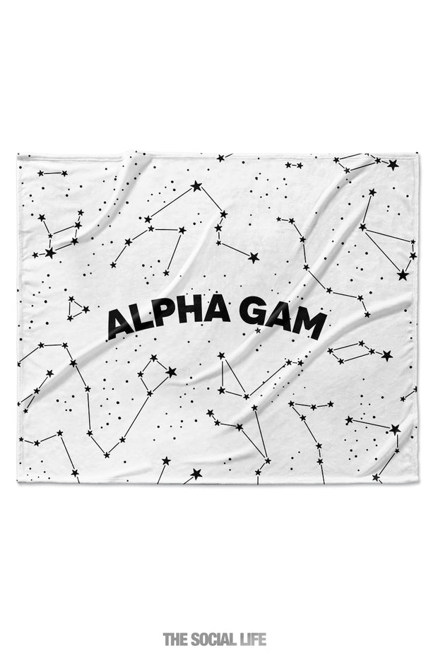 Alpha Gamma Delta Constellation Blanket