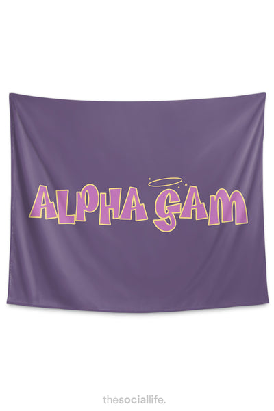 Alpha Gamma Delta Diva Tapestry