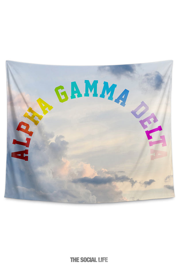 Alpha Gamma Delta Dreamy Tapestry