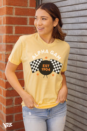 Alpha Gamma Delta Speedway Tee