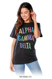 Alpha Gamma Delta Turnt Tee