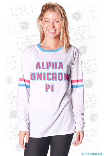Alpha Omicron Pi Frosted Long Sleeve