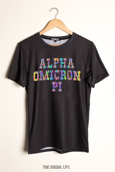 Alpha Omicron Pi Psychedelic Tee