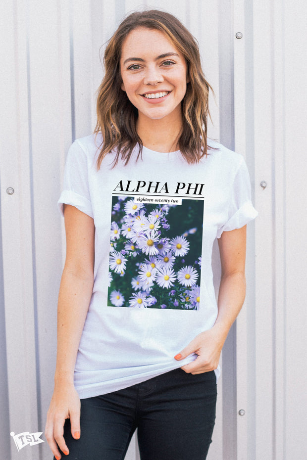 Alpha Phi Feature Tee