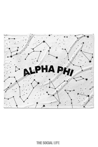 Alpha Phi Constellation Blanket