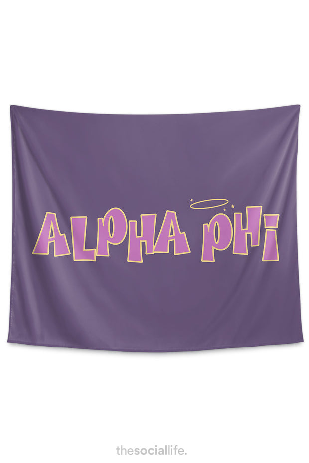 Alpha Phi Diva Tapestry