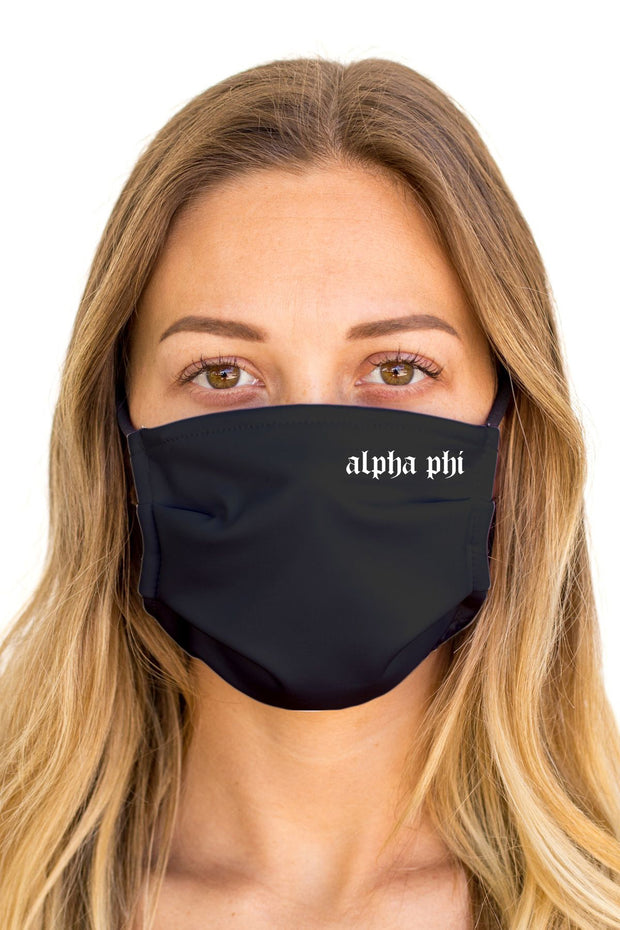 Alpha Phi OG Mask (Anti-Microbial)