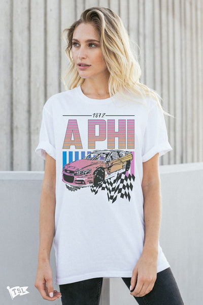 Alpha Phi Racing Tee