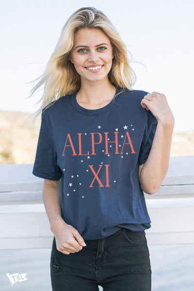 Alpha Xi Delta Allegiance Tee