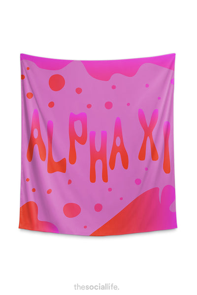 Alpha Xi Delta Lava Tapestry