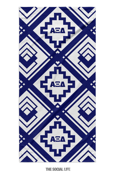 Alpha Xi Delta Mykonos Towel