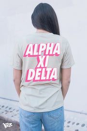 Alpha Xi Delta Pop Tee