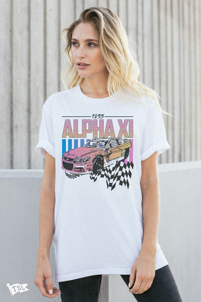 Alpha Xi Delta Racing Tee