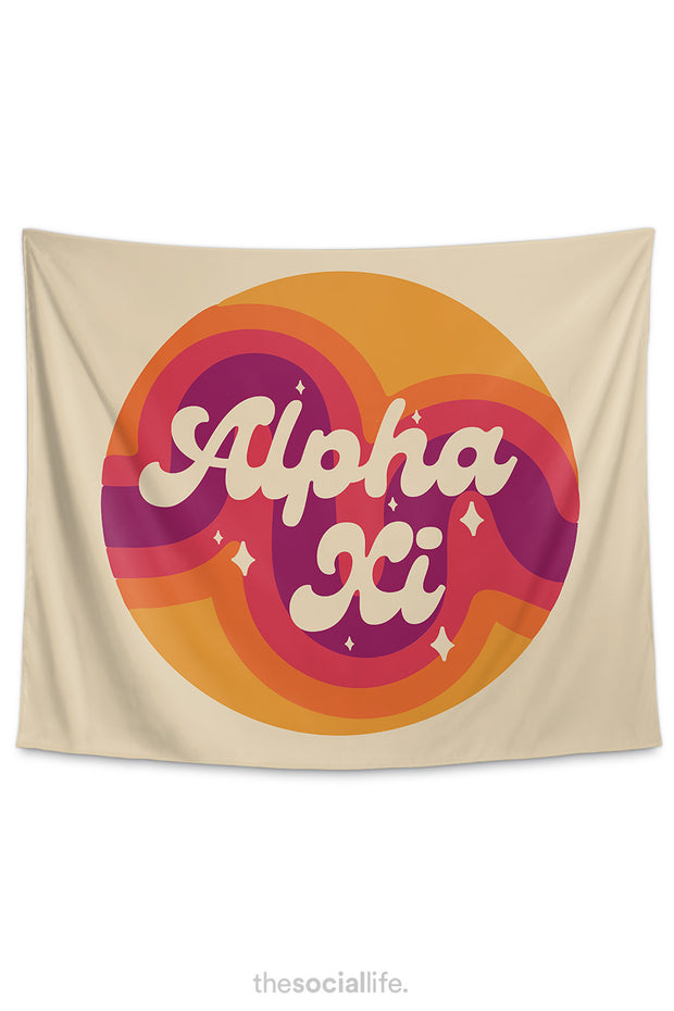 Alpha Xi Delta Radiate Tapestry