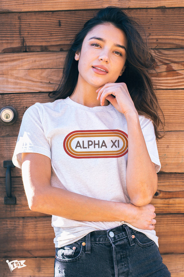 Alpha Xi Delta Vinyl Tee