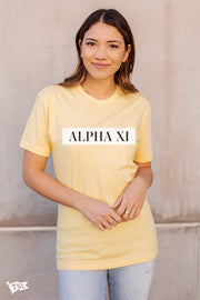 Alpha Xi Delta Vogue Tee