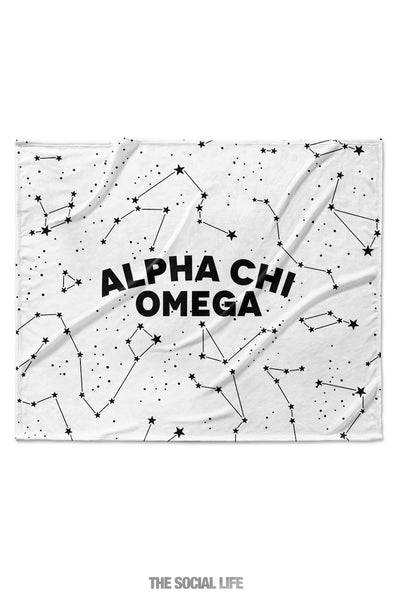 Alpha Chi Omega Constellation Blanket