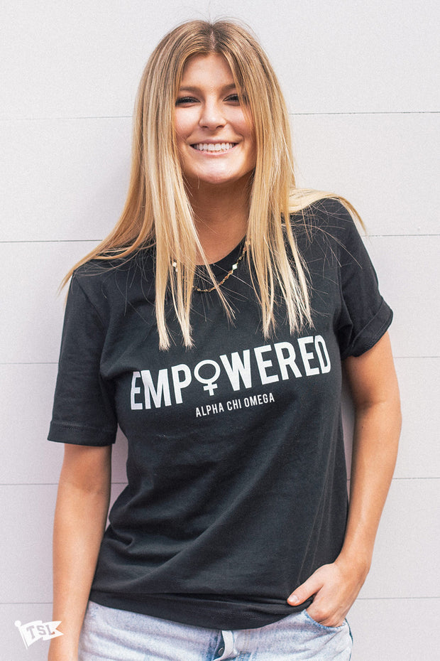 Alpha Chi Omega Empowered Tee