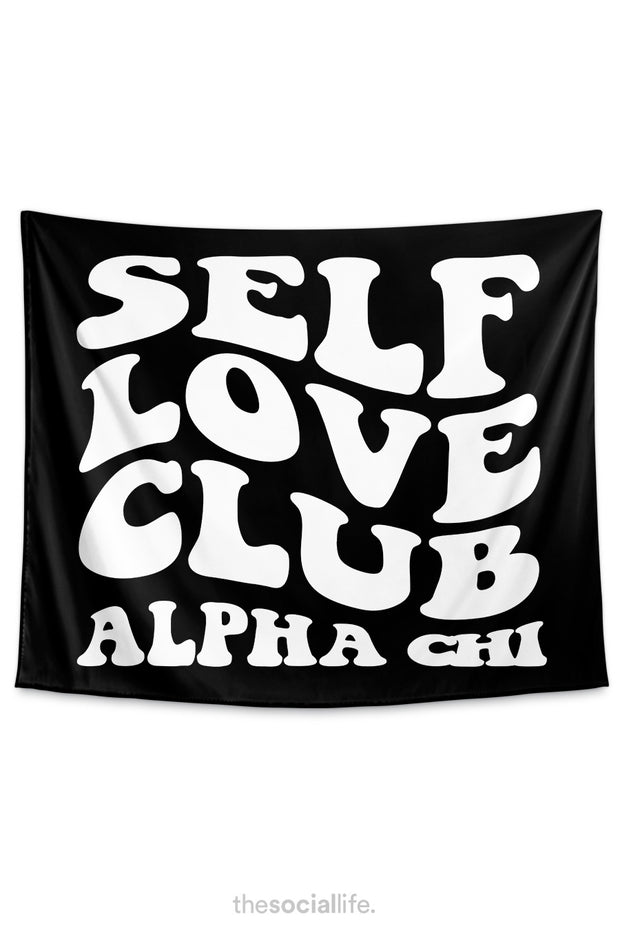 Alpha Chi Omega Self Love Club Tapestry