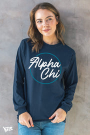 Alpha Chi Omega Stamp Long Sleeve