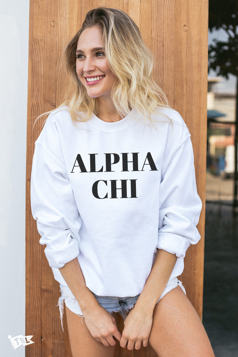 Alpha Chi Omega Vogue Crewneck