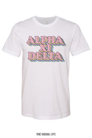 Alpha Xi Delta Retro Tee