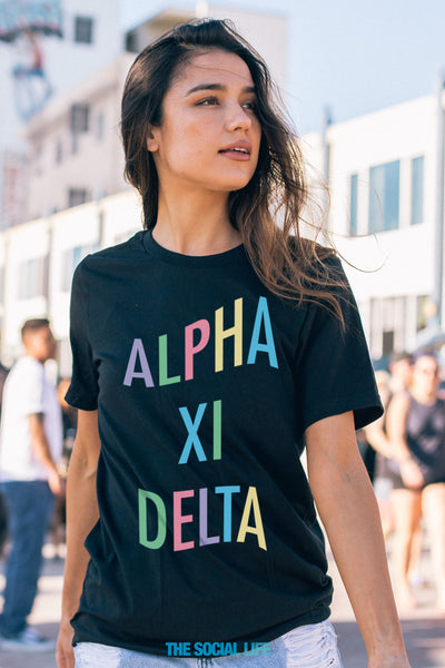 Alpha Xi Delta Turnt Tee