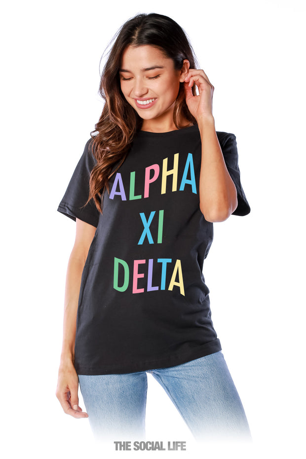 Alpha Xi Delta Turnt Tee