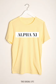 Alpha Xi Delta Vogue Tee